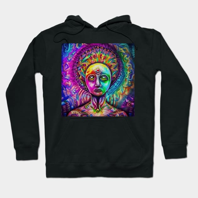 Witch Art design Hoodie by Pikmi